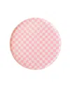 Jollity & Co Checkered Paper Dessert Plates, Set Of 8