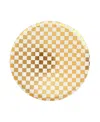 Jollity & Co Checkered Paper Dinner Plates, Set Of 8