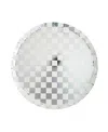 Jollity & Co Checkered Paper Dinner Plates, Set Of 8