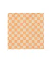 Jollity & Co Checkered Paper Large Napkins, Set Of 16 In Yellow