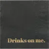 Jollity & Co Cocktail Themed Cocktail Napkins In Drinks On Me
