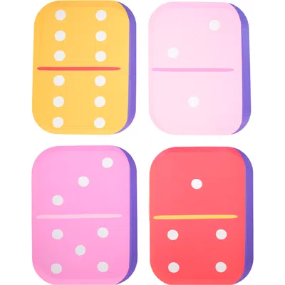 Jollity & Co . Dominoes Dinner Plates In Multi