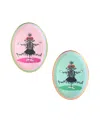 Jollity & Co Eloise At The Plaza Christmas Large Paper Plates, Set Of 8 In Multi