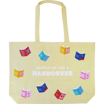 Jollity & Co . Handle Me Like A Hardcover Tote Bag In Neutral