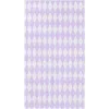 Jollity & Co Harlequin Guest Napkins In Purple