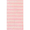 Jollity & Co Harlequin Guest Napkins In Pink