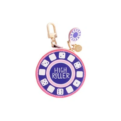 Jollity & Co . High Roller Bag Charm In Blue