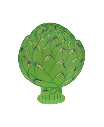 Jollity & Co Le Dinner Artichoke Paper Dinner Plates, Set Of 8 In Green