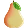 Jollity & Co . Le Dinner Pear Plates In White