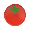 Jollity & Co . Le Dinner Tomato Dessert Plates In Red