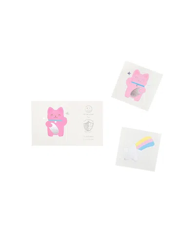 Jollity & Co Lucky Me Temporary Tattoos, Set Of 2 In White