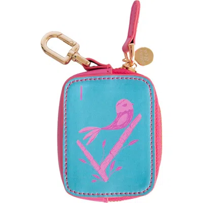 Jollity & Co . Mahjong Bag Charms In Blue