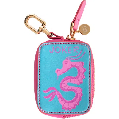 Jollity & Co . Mahjong Bag Charms In Blue