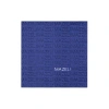 Jollity & Co . Mazel Print Cocktail Napkins In Blue