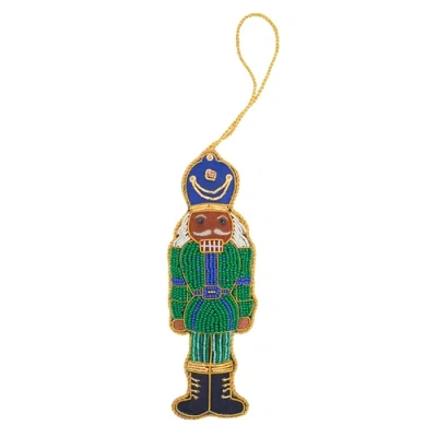 Jollity & Co . Nutcracker Ornaments In Green
