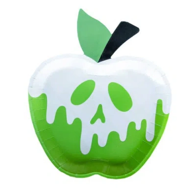 Jollity & Co . Poison Apple Halloween Dinner Plate In Multi