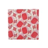 Jollity & Co . Queens Four Of A Kind Patterned Large Napkins