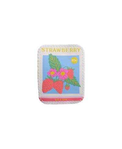 Jollity & Co Seed Packet Hair Clips, Set Of 1 In Blue