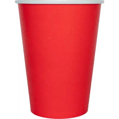 Jollity & Co Shade Collection 12 oz Cups In Cherry