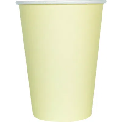 Jollity & Co Shade Collection 12 oz Cups In Lemon