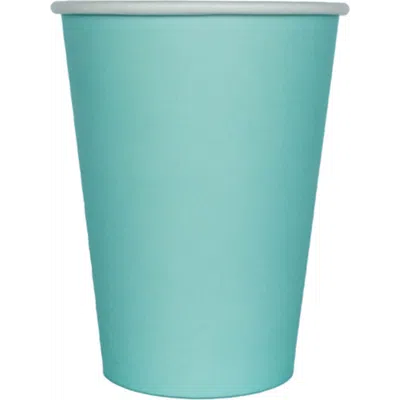 Jollity & Co Shade Collection 12 oz Cups In Seafoam