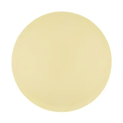 Jollity & Co Shade Collection Dinner Plates In Lemon