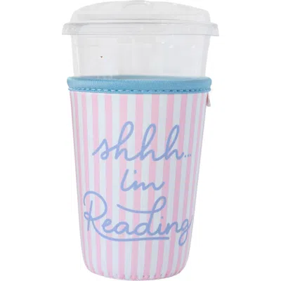 Jollity & Co . Shhh...i'm Reading Beverage Sleeve In Multi