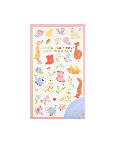 Jollity & Co Silly Goose Tattoo Party Pack, Set Of 2 Sheets In Neutral