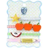 Jollity & Co . Smarty Pants Embellished Pack Of 4 Hair Tie Set In Multi