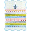 Jollity & Co . Smarty Pants Printed Pack Of 10 Hair Tie Set In Multi