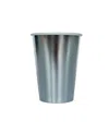 Jollity & Co Solid Shade Colors Paper Party Cups, Set Of 8 In Silver