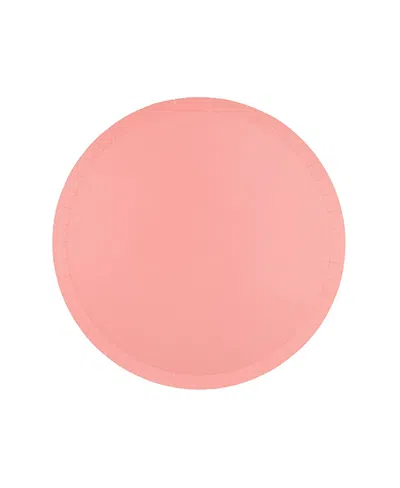 Jollity & Co Solid Shade Colors, Paper Party Dessert Plates, Set Of 8 In Pink