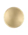 Jollity & Co Solid Shade Colors, Paper Party Dinner Plates, Set Of 8 In Gold