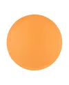 Jollity & Co Solid Shade Colors, Paper Party Dinner Plates, Set Of 8 In Orange