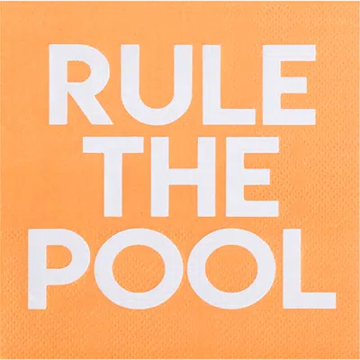 Jollity & Co Summer Themed Cocktail Napkins In Rule The Pool