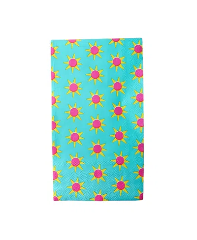 Jollity & Co Taco 'bout A Party Fiesta Paper Guest Napkins, Set Of 16 In Blue