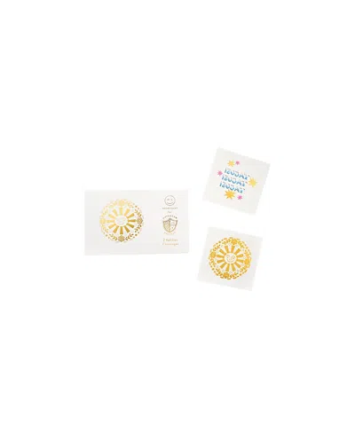 Jollity & Co Taco Bout A Party Fiesta Temporary Tattoos, Set Of 2 In White