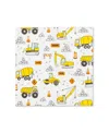 Jollity & Co Under Construction Large Paper Napkins, Set Of 16 In Multi