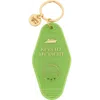 Jollity & Co Vintage Motel Keychains, 6 Style Options In Blue