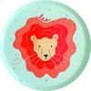 Jollity & Co Zodiac Themed Dinner Plates In Leo