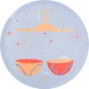 Jollity & Co Zodiac Themed Dinner Plates In Libra