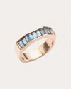 Jolly Bijou Women's Otto 14k Gold Topaz Ring In Multicolor
