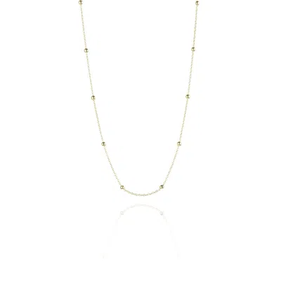 Jollz Jewellery Women's Gold Satellite Chain Necklace