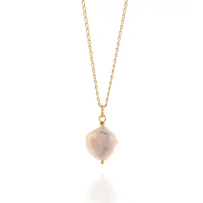 Jollz Jewellery Women's Keshi Pearl Vermeil Necklace