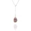 Jollz Jewellery Women's Large Ripple Pearl Necklace