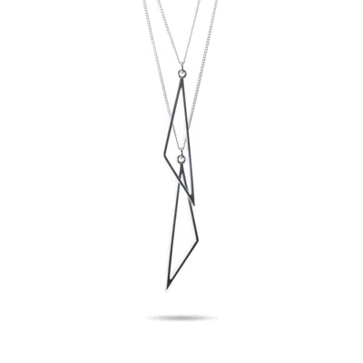 Jollz Jewellery Women's Multiway Triangle Necklace