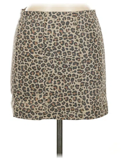 Pre-owned Jolt Casual Skirt In Brown