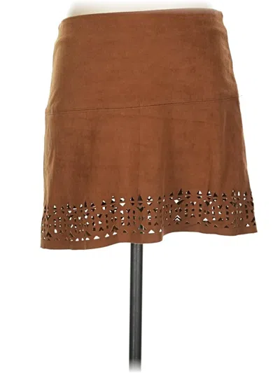Pre-owned Jolt Casual Skirt In Brown