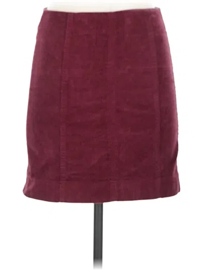 Pre-owned Jolt Casual Skirt In Burgundy