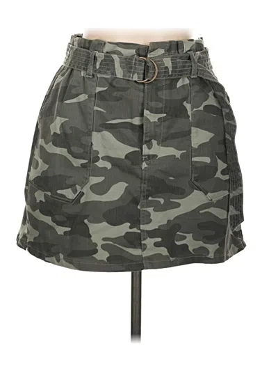 Pre-owned Jolt Casual Skirt In Gray